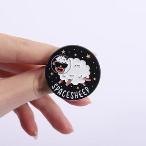 Badge en alliage humoristique avec un <span class=keywords><strong>mot</strong></span> amusant sur les moutons, cadeau <span class=keywords><strong>de</strong></span> fête, épingle en émail - Product Image 6
