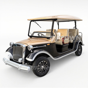 Venta al por Mayor de Vehículos Turísticos Eléctricos Retro Vintage, Vehículo de Turismo Multipasajeros para Parques Temáticos, Atracciones Turísticas y Hoteles - Product Image 5