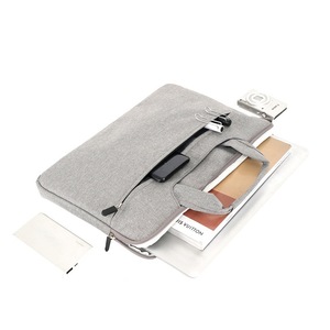 Funda para portátil con logotipo personalizado, impermeable, de poliéster, con cremallera, tipo maletín, para portátiles de 13/14/15 pulgadas, para damas. - Product Image 6