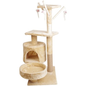Structure d'escalade pour chat, Nid pour chat, Plateforme de saut pour chat, Structure d'escalade intégrée, Poteau à griffer en sisal pour chats de grande taille - Product Image 2