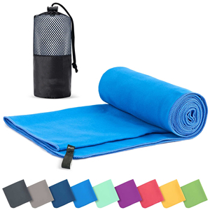 Serviettes de sport en microfibre colorées, super absorbantes, séchage rapide, design personnalisé OEM pour la remise en forme et la salle de sport - Product Image 1