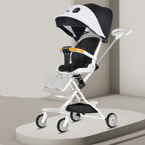 <span class=keywords><strong>Poussette</strong></span> pour bébé en plein air voiture portable et pliable avec cadre en acier siège chariot pour voyage nouveau bébé cadeau de vacances - Product Image 6
