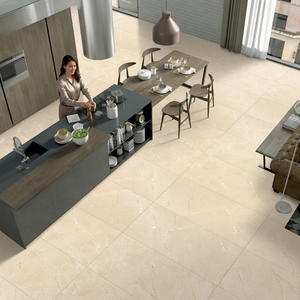 White Marble Look Glazed Porcelain Tiles 600x1200mm Premium GVT Surface for Modern Wall <b>Floor</b> Spaces - Product Image 6