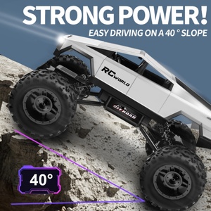 SJY-HB-P14A11~P14A13 Voiture RC d'escalade 8 km/h 4x4 à l'échelle 1/14, camion télécommandé 2,4 GHz tout-terrain, véhicule pour cadeau d'enfant - Product Image 3