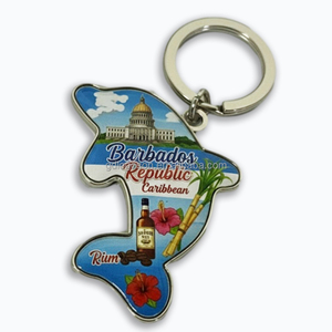 Islas tropicales Souvenirs <span class=keywords><strong>Seychelles</strong></span> Aleación de zinc Moda Dibujos animados Tortuga Esmalte suave Llaveros y llavero - Product Image 2