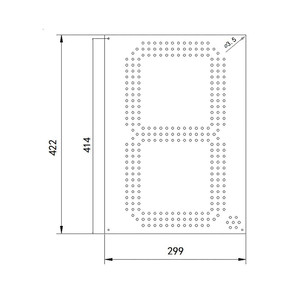 Precio al por mayor <span class=keywords><strong>AYD</strong></span> 16 pulgadas Color verde Gasolinera Pylon Canopy Letreros electrónicos Precio de publicidad Tablero de señalización - Product Image 5