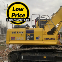 Excavatrice Komatsu PC210LC d'occasion à bas prix, en bon état, disponible. Jomatsu d'occasion PC210, 200, 220, 240 à bas prix.