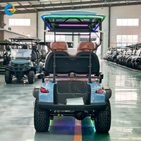 Voiturette de golf à essence 4x4 à 6 places Robetaa, prix de gros, homologuée CE