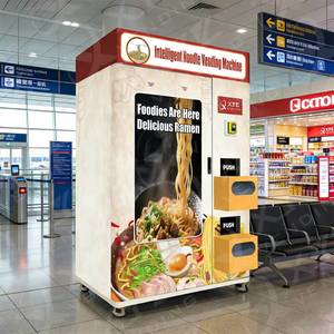 Máquina Expendedora de Comida Caliente Instantánea con Pantalla Táctil de 55 Pulgadas, Servicio 24 Horas, Agua Caliente, Ramen, SDK Basado en la Nube, XYZ - Product Image 3