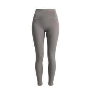 Pantalones de Yoga Naked Peach Hip para Mujer, de Cintura Alta, Secado Rápido, para Fitness y Deportes, Absorbentes de Sudor, Ajustados, Largos, Color Sólido - Product Image 5