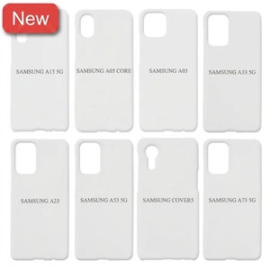 Coque de téléphone personnalisée en PC rigide pour Samsung <span class=keywords><strong>Galaxy</strong></span> A25 A35 A55 S24 Ultra, supports vierges pour sublimation DIY, coque arrière antichoc, vente en gros - Product Image 1