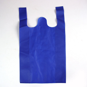Sacs de courses réutilisables écologiques en non-tissé recyclé, type T-shirt, avec logo personnalisé pour supermarchés - Ventes flash ODM - Product Image 4