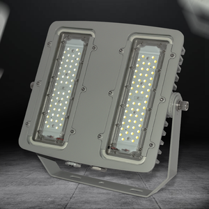 Lámpara Modular para Techo de 100W II Ex D IIC T6 IP65 a Prueba de Explosiones LED para Gasolinera CRI70 con 5 Años de Garantía para Zona 1/División 1 - Product Image 1