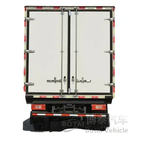 4x2 6x4 tủ lạnh xe tải rơ moóc 10 tấn Tủ đông lạnh xe tải lưu trữ thực phẩm vận chuyển