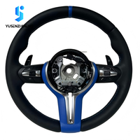 Volant de voiture sport en cuir personnalisé pour modèles BMW F30 E92 F20 F10 F36 E91 E87 E90 E82 F25 E53 E92 F01 F32 F33, 3 branches
