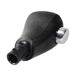 Pommeau de levier de vitesse automatique en cuir, pour Honda Accord 7e génération 2003 – 2005, conception ergonomique, noir - Product Image 4