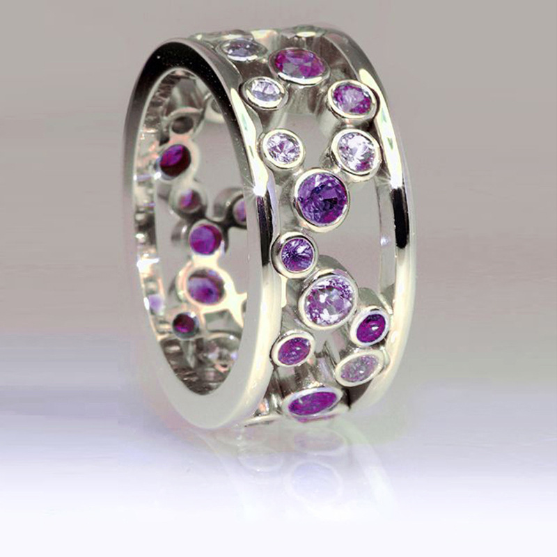 F657 สีม่วง