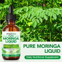 ArtoaLabs Extracto Líquido de Hoja de Moringa Orgánica Pura, Gotas de Aceite de Moringa para Apoyar la Salud Inmunológica y Mejorar los Niveles de Energía