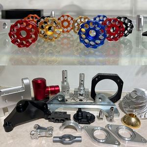 Piezas Metálicas Mecanizadas a Medida de Alta Precisión, Componentes de Aleación de Aluminio Anodizado y Acero Inoxidable, Torneado, Pulido y Brochado - Product Image 6