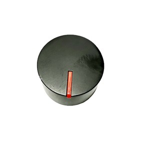 Perilla universal para estufa de gas, 23 mm de altura, negra con marca roja para reemplazo y reparación - Product Image 3