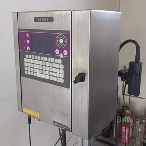 Imprimante jet d'encre CIJ <span class=keywords><strong>Imaje</strong></span> <span class=keywords><strong>9020</strong></span> d'occasion, machine industrielle de codage de date par lots pour ligne de production d'emballage - Product Image 4