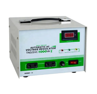 Régulateur de tension automatique monophasé 5 kVA TND SVC en cuivre avec servomoteur pour usage domestique 220 V