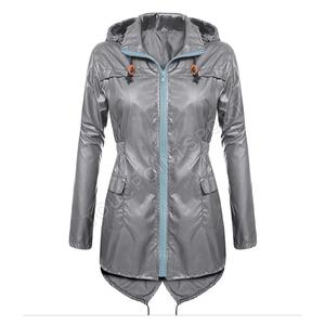 Imperméable pour femme, manteau de pluie imperméable, Non jetable, coupe-vent, vestes de vélo à capuche, collection 2020 - Product Image 5