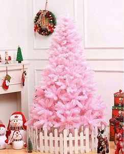 Best Selling High Quality <b>Standing</b> 210cm Pink Flocking PVC Christmas <b>Tree</b> Home Decor - Product Image 2