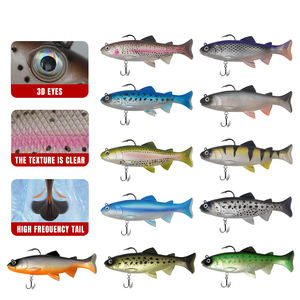 18cm 125g di grandi dimensioni in sovrappeso simulano il pesce esca di pesca d'altura esche artificiali esca morbida pesca <span class=keywords><strong>La</strong></span> pece - Product Image 2