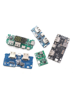 Batterie au lithium 18650 Module de suralimentation à affichage numérique Banque d'alimentation PCB double USB