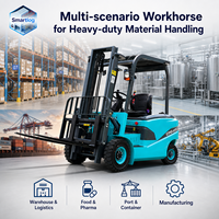 Chariot élévateur électrique industriel Smartlog 2,5T 3T 4T à haute efficacité pour usine de fabrication et atelier