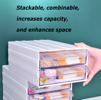 Usine directe bonne qualité nouvel organisateur de fichiers d'armoire en plastique avec roue boîte à tiroirs de bureau nouveau sous l'accessoire de Table