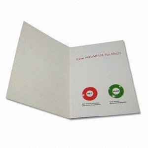 Carte de vœux de Noël musicale avec lumière LED et fonction <span class=keywords><strong>d</strong></span>'enregistrement |   Carte en papier 3D pop-up faite à la main, message vocal personnalisable, cadeau - Product Image 6