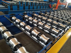 Máquina telha termica sanduiche <span class=keywords><strong>com</strong></span> l? mineral para techos - Product Image 6