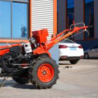 Mini Tractor Diésel de Alta Calidad, Nuevo Cultivador Agrícola de Dos Ruedas, Componentes de Motor y Bomba, 12/15/16 HP, Alta Potencia, China