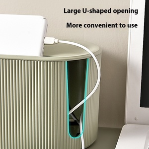 Đa chức năng Artifact hộp lưu trữ với khe cắm thẻ dây vá board & mạng Cáp dữ liệu Plug-in quản lý cáp bin - Product Image 3