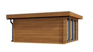 <span class=keywords><strong>Maison</strong></span> de jardin moderne de 20 pieds/40 pieds avec porte, parc de jardin avec <span class=keywords><strong>d</strong></span>écoration isolante et terrasse - Product Image 3