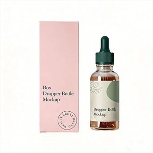 Eco-Friendly Custom OEM Cardboard Box - High Quality 30ml Serum Essential Oil <b>Dropper</b> <b>Bottle</b> Packaging - Product Image 2