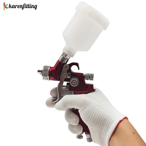 Kit de Pistola de Pintura de Alta Presión HVLP de 150 ml, 0.5/0.8/1.0 mm, para Reparación de Carrocería de Automóviles y Muebles de Madera - Product Image 1