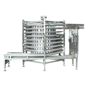 <span class=keywords><strong>Tour</strong></span> de refroidissement spirale industrielle en acier inoxydable de qualité alimentaire pour ligne de transformation alimentaire de boulangerie (refroidissement/congélation) - Product Image 1