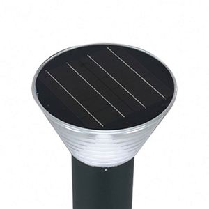 BLUESWIFT impermeable Ip65 al aire libre el atardecer al amanecer 5 vatios todo en uno Led luz Solar del jardín - Product Image 6