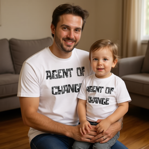 Camiseta promocional para mamá de bebé recién nacido y niño pequeño, con diseño 'Agente del Cambio', ropa de talla de recién nacido a niño pequeño - Product Image 3