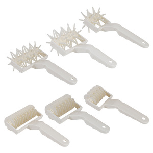 Food-Grade Plastic Dough Lattice Cutter <b>Set</b>, Multi-Size Pizza Roller & Docker for <b>Baking</b> & Pastry Tools Cake Tools & Bakery Prep - Product Image 5