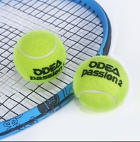 Balles de tennis professionnelles pressurisées 57% laine, 3 pièces/tube, rebond élevé, durables, écologiques, certifiées ITF pour l'entraînement sportif