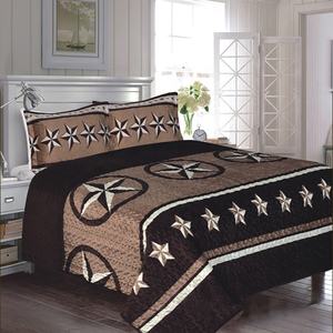 En gros 3 pièces été courtepointes couette drap plat lit matelassé ensemble de propagation - Product Image 1