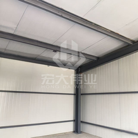 Prix d'usine, garage en acier, maison préfabriquée, composants préfabriqués, installation simple, design moderne, garantie d'un an pour les petites/grandes tailles