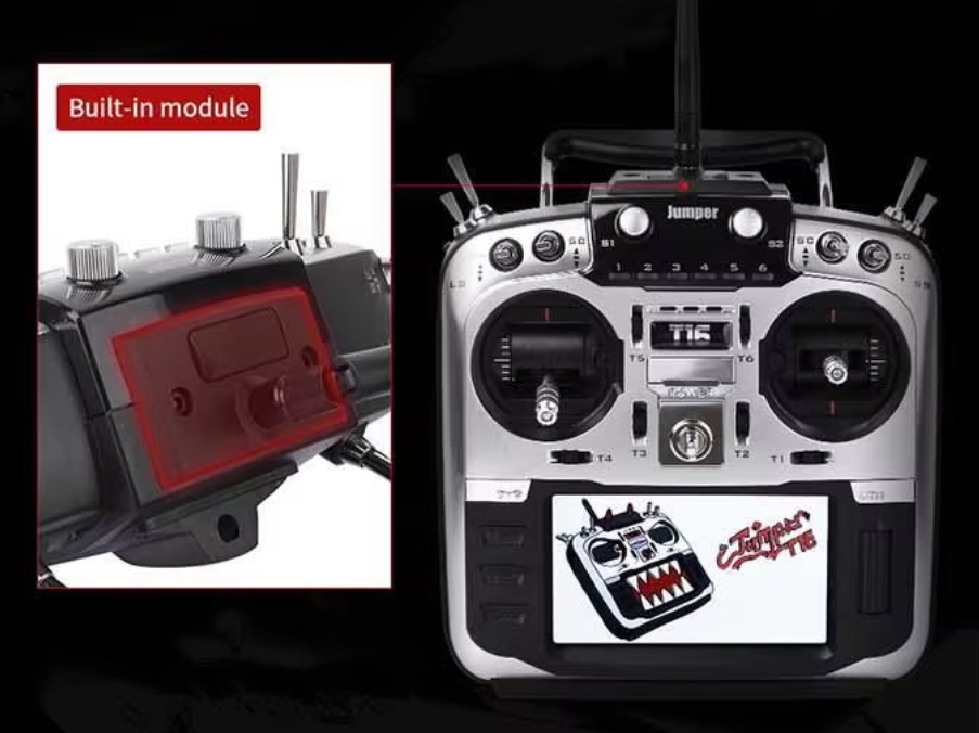 Jumper T16 Pro V2 16CH 2.4GHz Hall Sensor Gimbals Built-in 4in1