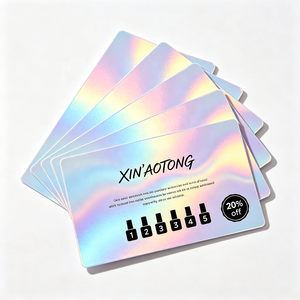 นามบัตรพรีเมียมสองหน้า พิมพ์ CMYK กระดาษเคลือบด้าน สปอตยูวีนูน สำหรับของขวัญองค์กร - Product Image 1