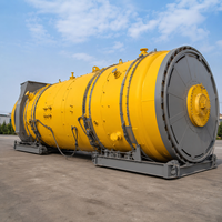 Autoclave Compuesto CE PED para la Fabricación de Palas de Turbinas Eólicas con Control Lógico PLC y Construcción de Acero Inoxidable