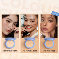 Poudre de Maquillage Fixatrice en Gros, Compacte, Mate, Imperméable pour le Visage